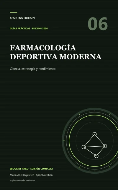 FARMACOLOGÍA DEPORTIVA MODERNA