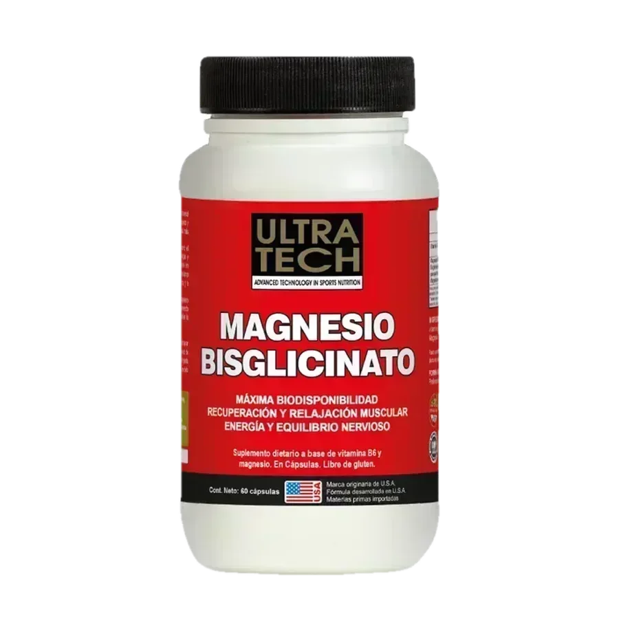 Magnesio Bisglicinato x 60 cápsulas