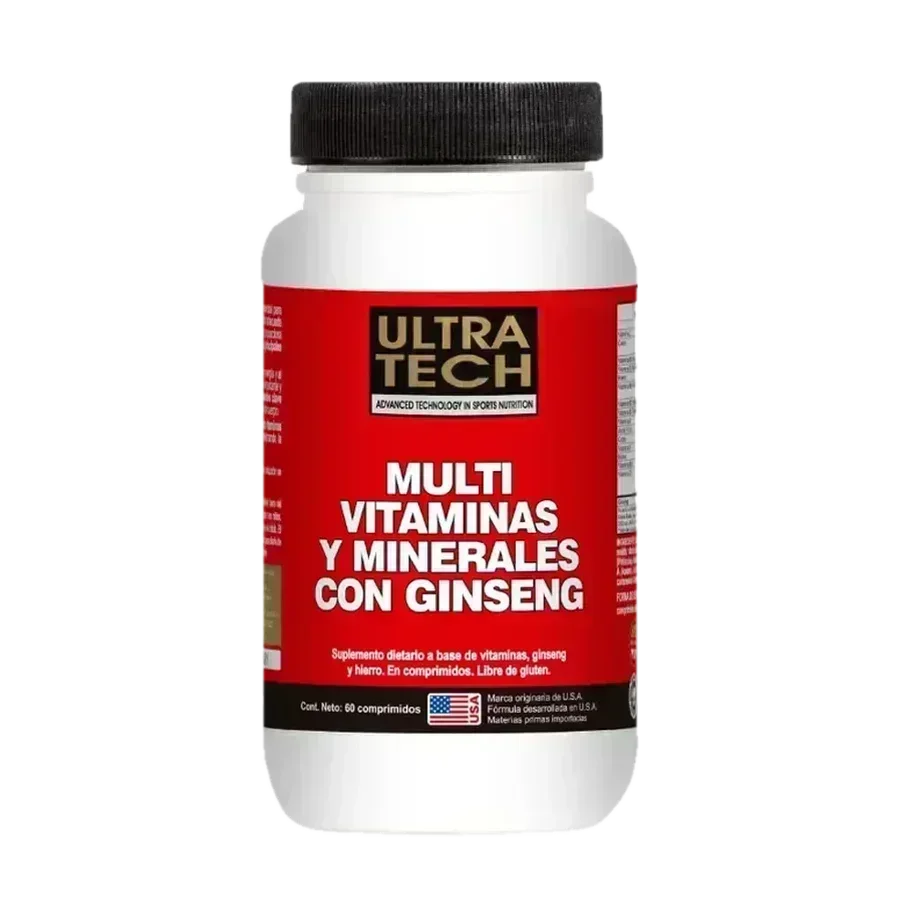 Multi Vitaminas y Minerales con Ginseng