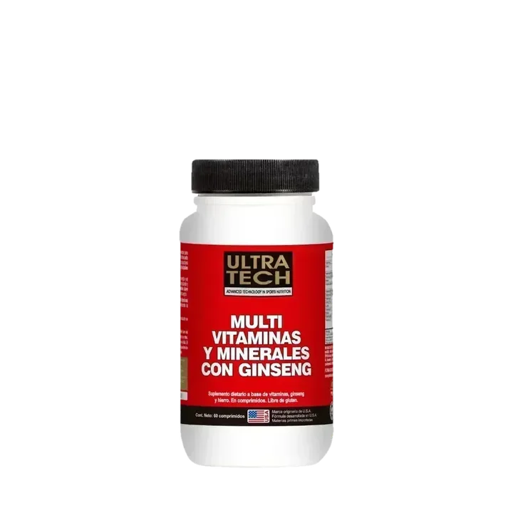 Multi Vitaminas y Minerales con Ginseng