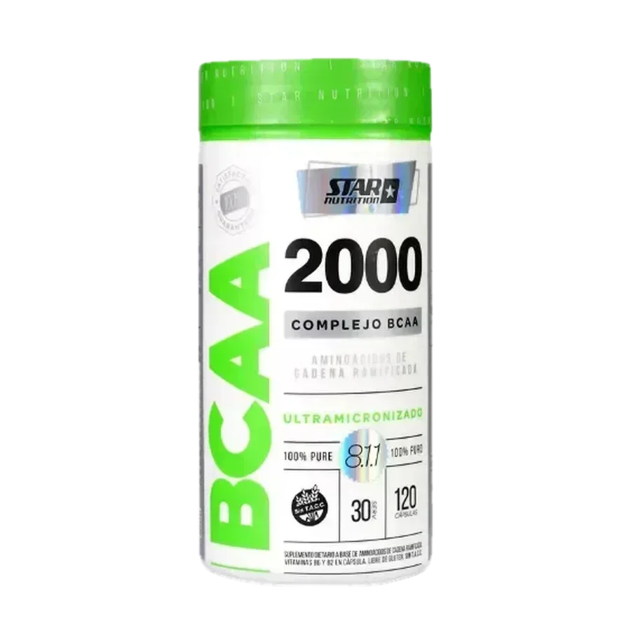 BCAA 2000 - 120 Cápsulas