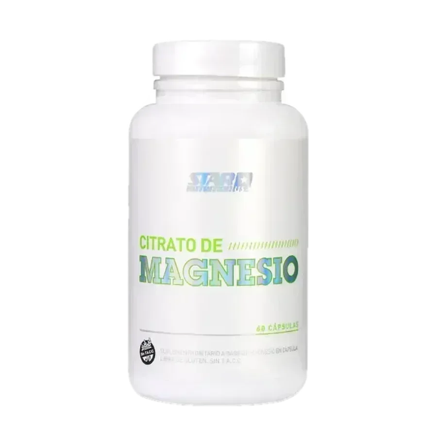 Citrato de Magnesio - 60 Cápsulas
