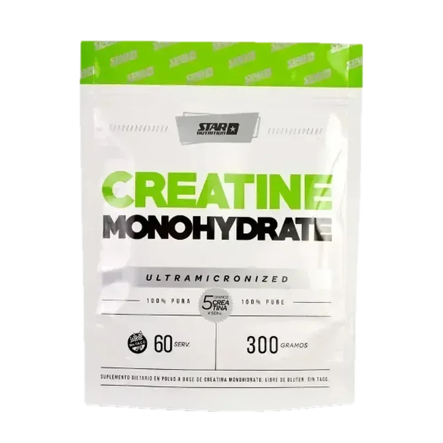 Creatina Monohidrato 300g Doypack Sin Sabor