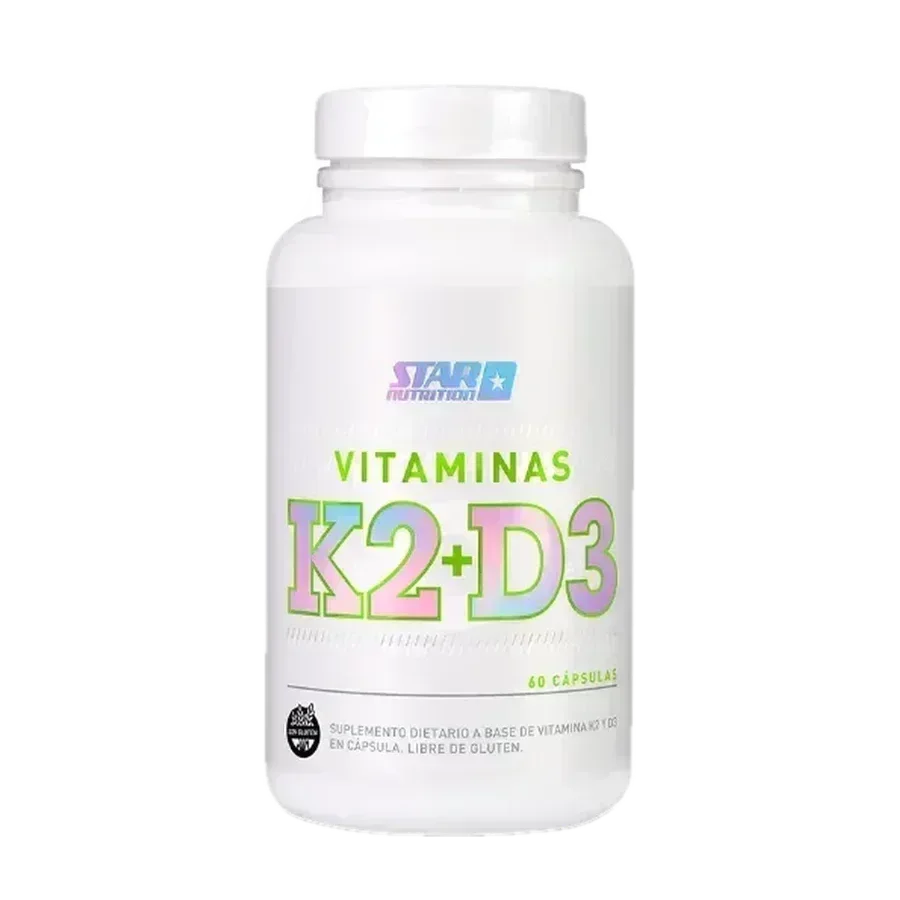 Vitaminas K2+D3 - 60 Cápsulas
