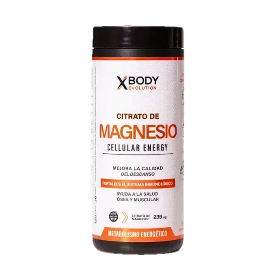 Citrato de Magnesio - 120 Cápsulas