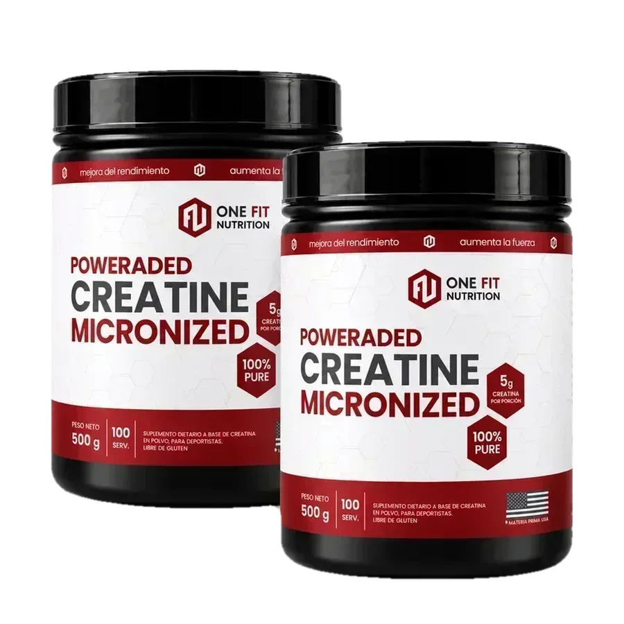 Combo Creatina One Fit 500g x2 unidades