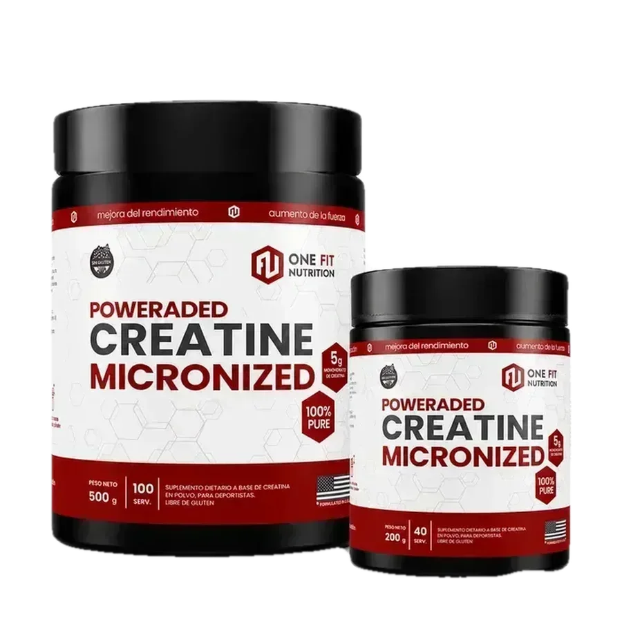Combo Creatina One Fit 500Grs + 200Grs 140 porciones