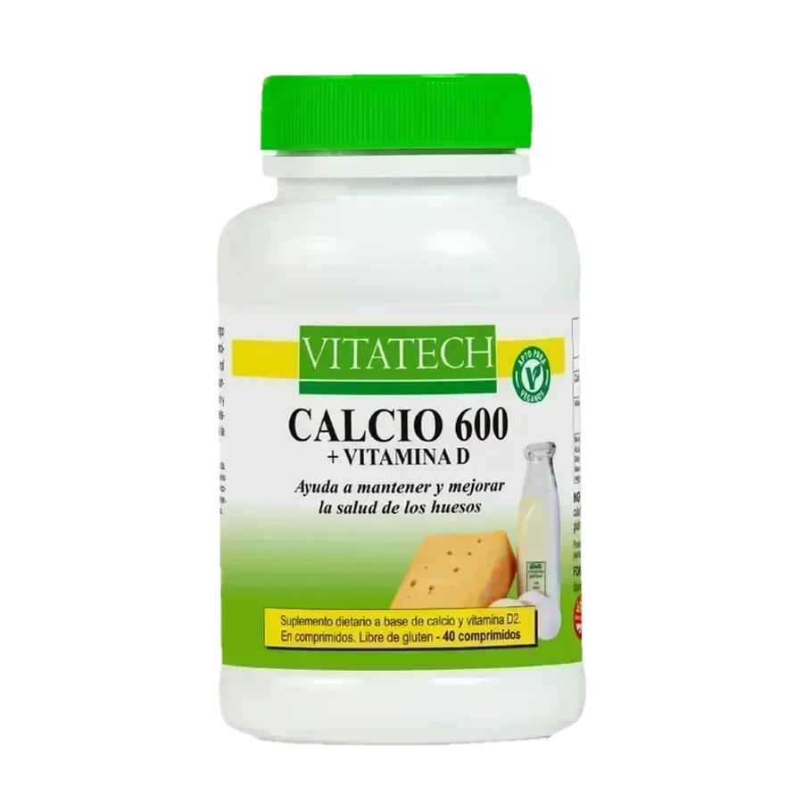 Vitatech Calcio 600 + Vitamina D
