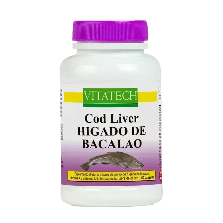 Vitatech Cod Liver Hígado de Bacalao