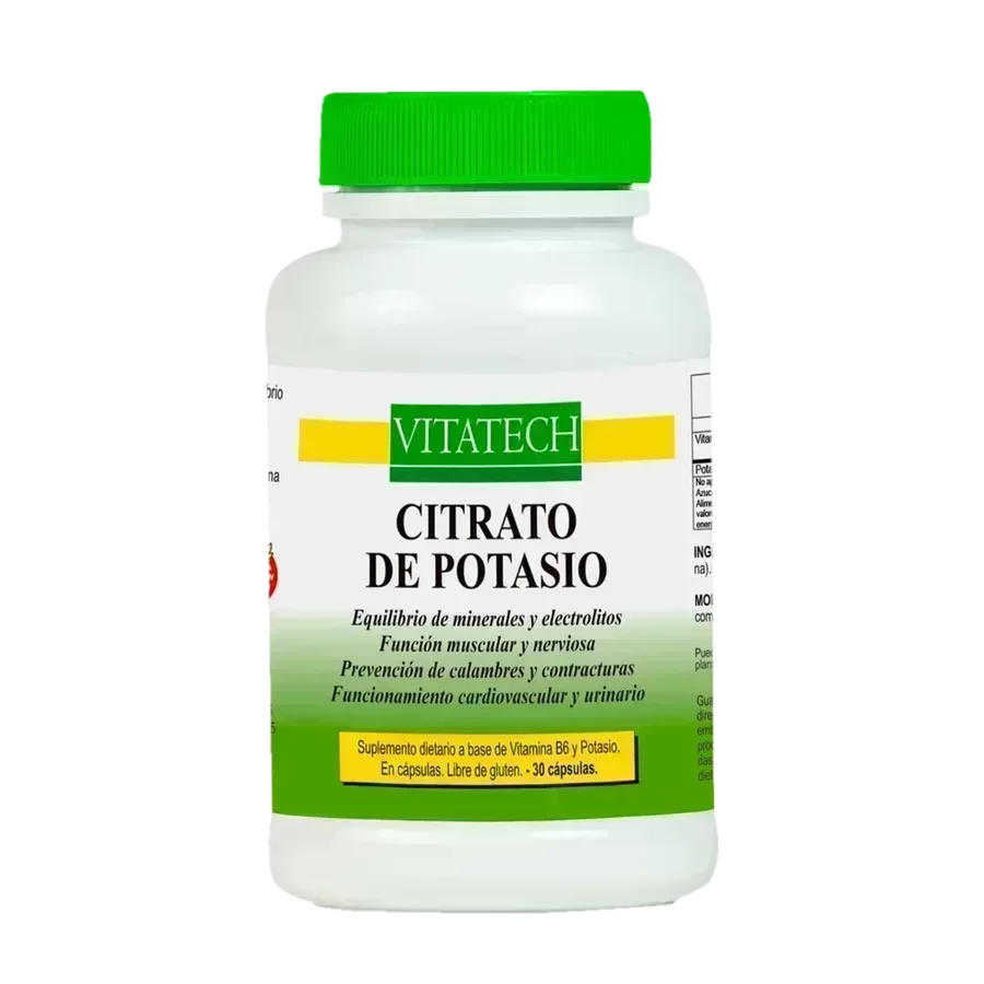 Vitatech Citrato de Potasio x 30 caps