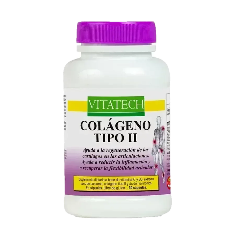 Vitatech Colágeno Tipo II x 30 cápsulas