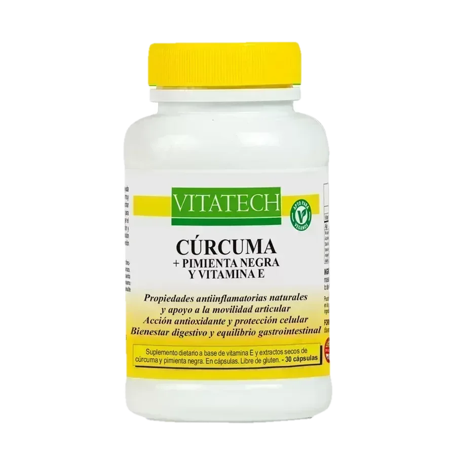 Vitatech Cúrcuma + Pimienta Negra